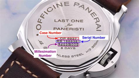 altes panerai typenschild|Panerai Serial Numbers Guide .